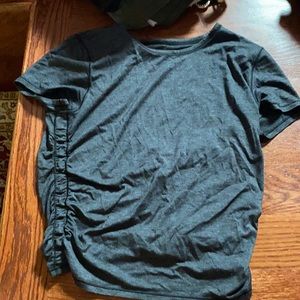 Lululemon rouche short sleeve